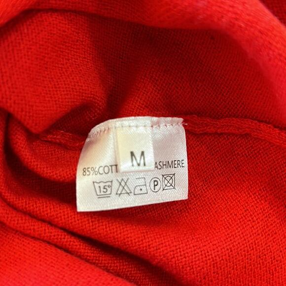 Never a wallflower fruit punch short sleeve crewneck sweater women’s medium - Picture 7 of 7